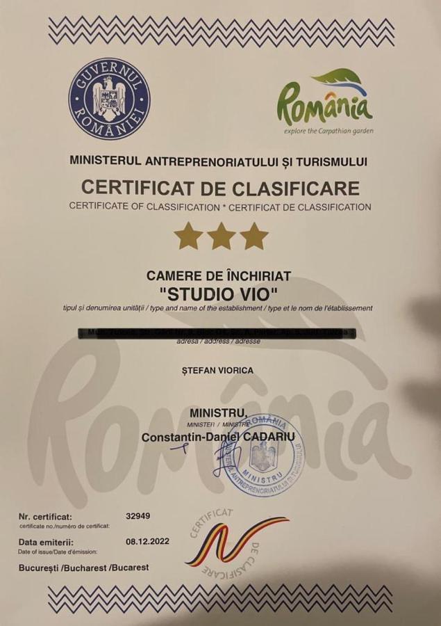 Ferienwohnung Studio Vio Tulcea Exterior foto
